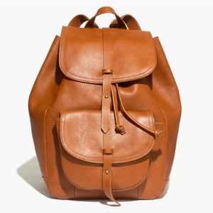 Madewell The Transport Rucksack - Leather Backpack